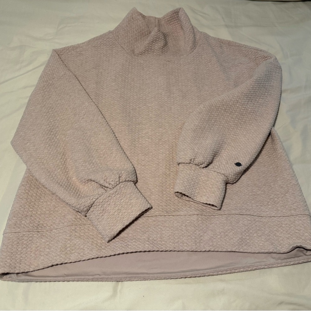 CALIA by Carrie Underwood Pink Cowl Neck Sweater with Relaxed Fit